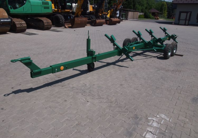 Wózek do kombajnu Claas 4-7m Wózek pod heder zbożowy (tandem) - צרופת מקצרה: תמונה 1 Wózek do kombajnu Claas 4-7m Wózek pod heder zbożowy (tandem) - צרופת מקצרה: תמונה 1