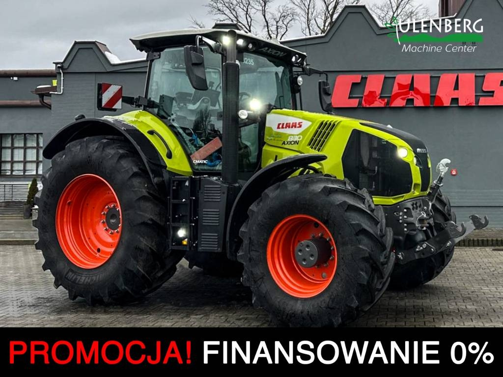 Claas Axion 830 Cmatic - טרקטור חקלאי: תמונה 1 Claas Axion 830 Cmatic - טרקטור חקלאי: תמונה 1