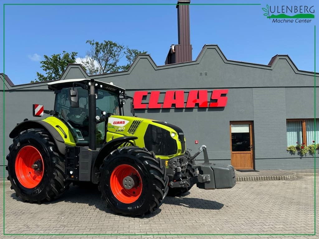 Claas Axion 870 Cmatic - טרקטור חקלאי: תמונה 1 Claas Axion 870 Cmatic - טרקטור חקלאי: תמונה 1