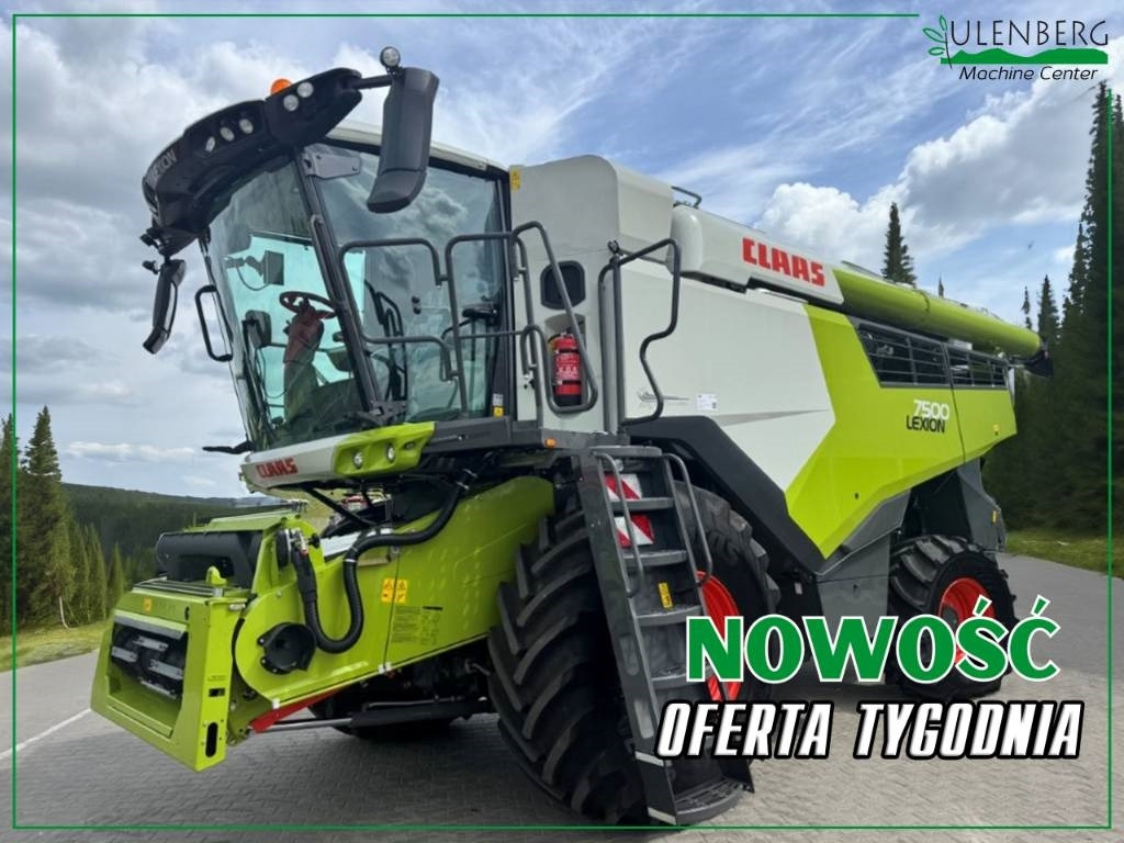 Claas LEXION 7500 +VARIO 930 + WÓZEK - מקצרת קומבינה: תמונה 1 Claas LEXION 7500 +VARIO 930 + WÓZEK - מקצרת קומבינה: תמונה 1