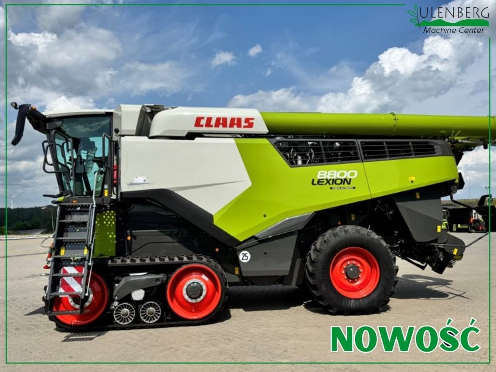 Claas Lexion 8800 Terra Trac - מקצרת קומבינה: תמונה 1 Claas Lexion 8800 Terra Trac - מקצרת קומבינה: תמונה 1