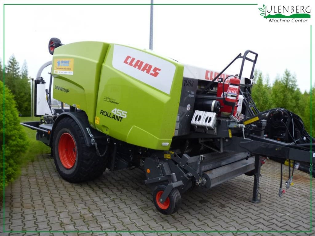 Claas ROLLANT 455 UNIWRAP - מכונת צרור עגולה: תמונה 1 Claas ROLLANT 455 UNIWRAP - מכונת צרור עגולה: תמונה 1
