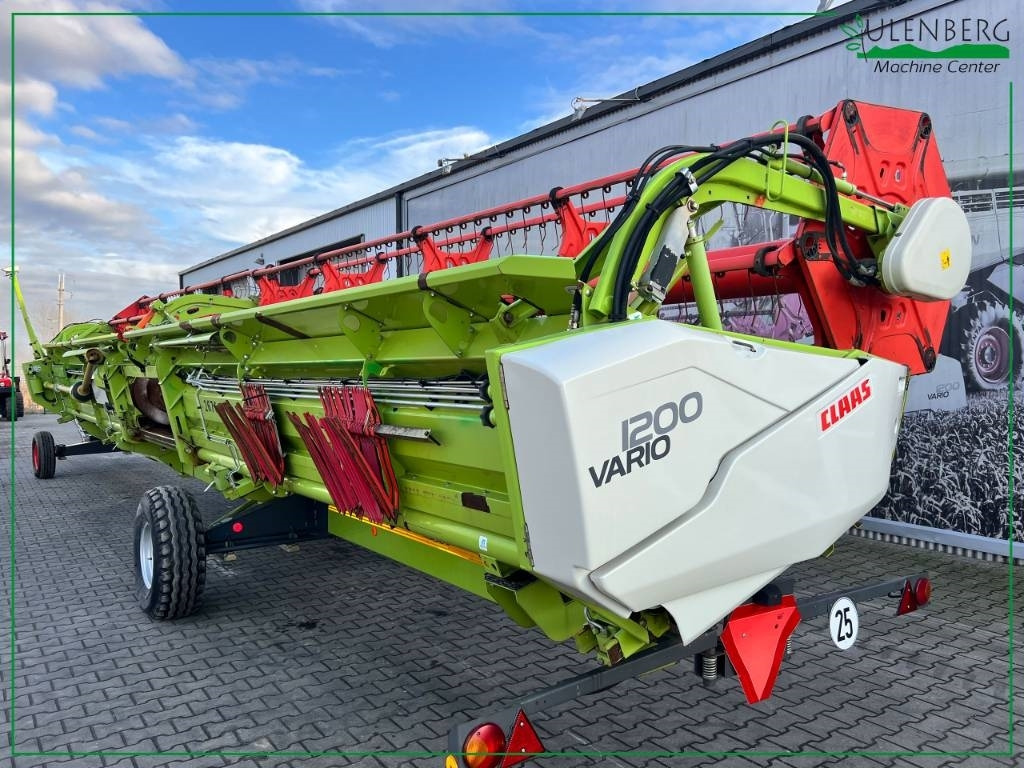 צרופת מקצרה Claas Vario 1200: תמונה 13