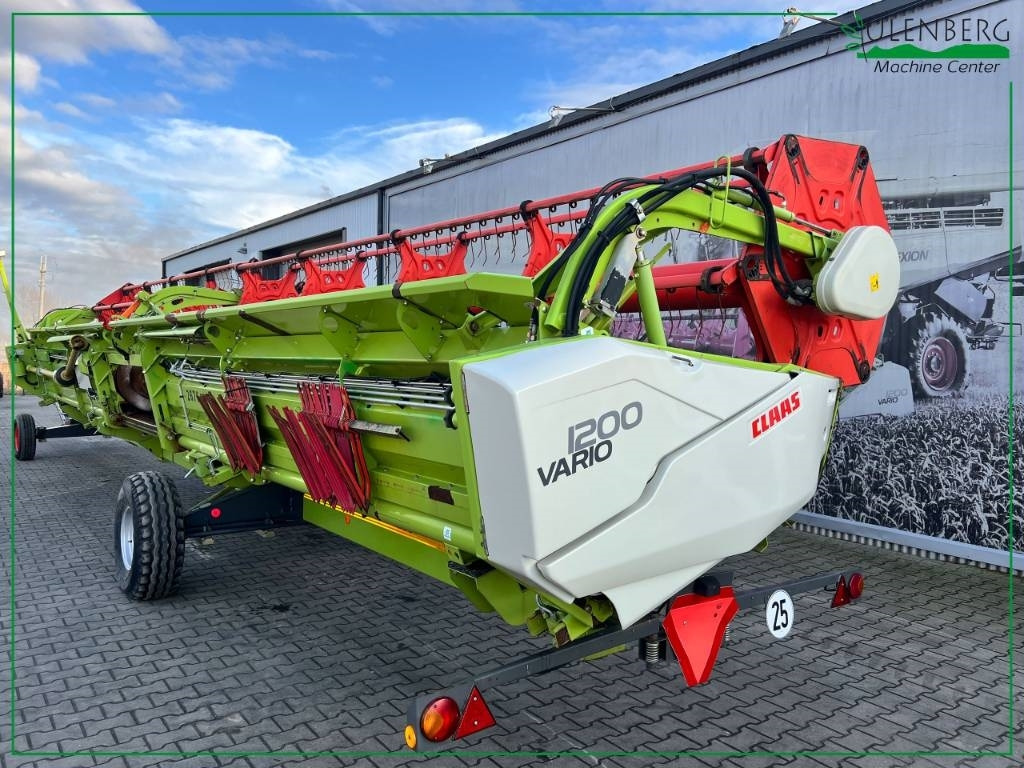 צרופת מקצרה Claas Vario 1200: תמונה 12