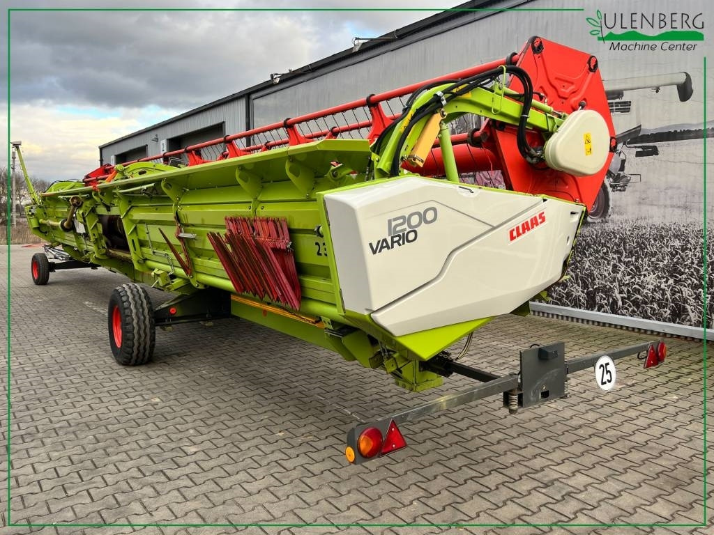 צרופת מקצרה Claas Vario 1200: תמונה 8
