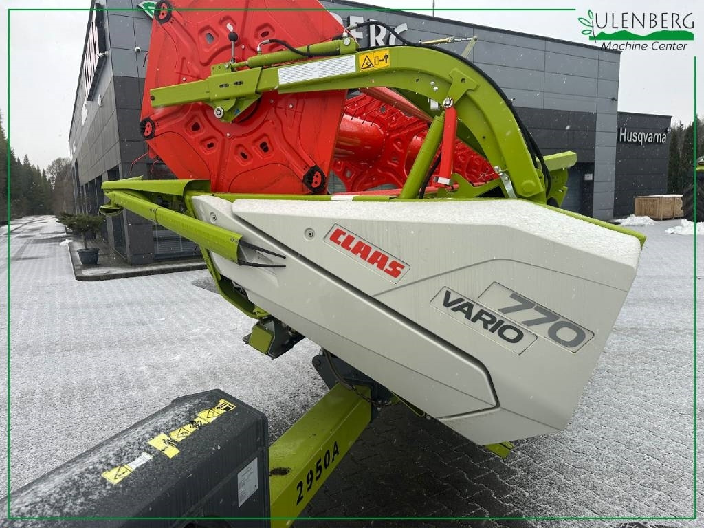 Claas Vario 770 - צרופת מקצרה: תמונה 5 Claas Vario 770 - צרופת מקצרה: תמונה 5