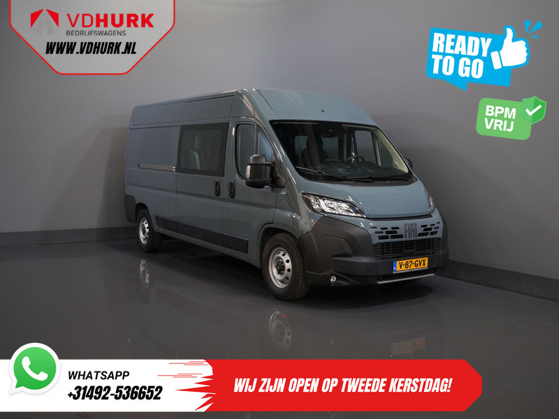 Fiat Ducato 2.2 MJ 180 pk Aut. L3H2 DC Dubbel Cabine BPM VRIJ! 6 Pers./ 2x Schuifdeur/ Climate/ 2.5t Trekverm./ Cruise/ Camera/ Trekhaak - כלי רכב מסחרי עם לוח, כלי רכב מסחרי קומבי: תמונה 1 Fiat Ducato 2.2 MJ 180 pk Aut. L3H2 DC Dubbel Cabine BPM VRIJ! 6 Pers./ 2x Schuifdeur/ Climate/ 2.5t Trekverm./ Cruise/ Camera/ Trekhaak - כלי רכב מסחרי עם לוח, כלי רכב מסחרי קומבי: תמונה 1