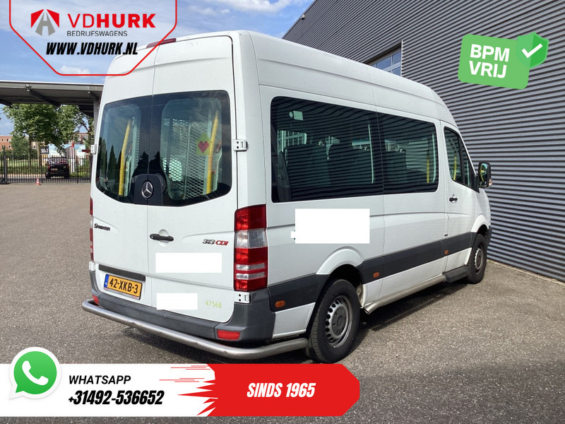 מיניבוס, כלי רכב מסחרי לנוסעים Mercedes-Benz Sprinter 313 2.2 CDI L2H2 €9.922 Incl. BTW BPM VRIJ! EXPORT ONLY Combi/ 9 Persoons/ Kombi/ 9P/ Airco/ Rolstoellift: תמונה 10