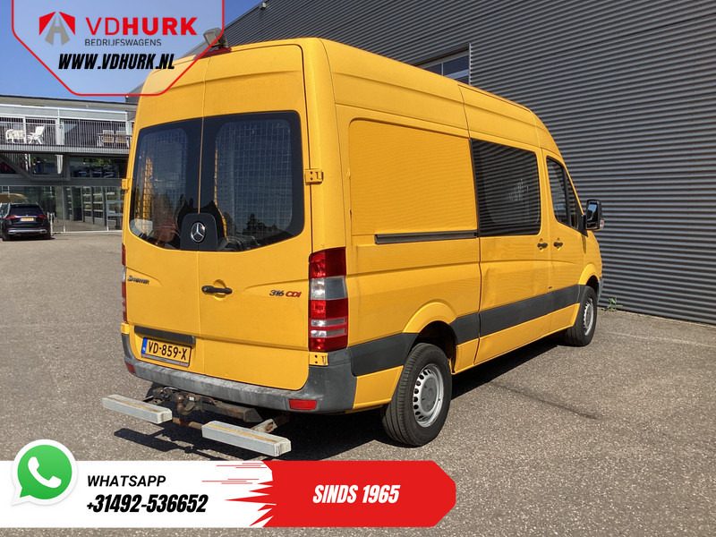 כלי רכב מסחרי עם לוח Mercedes-Benz Sprinter 316 2.2 CDI Aut. L2H2 EXPORT ONLY 3.5t Trekverm./ Airco/ Cruise/ Trekhaak: תמונה 9