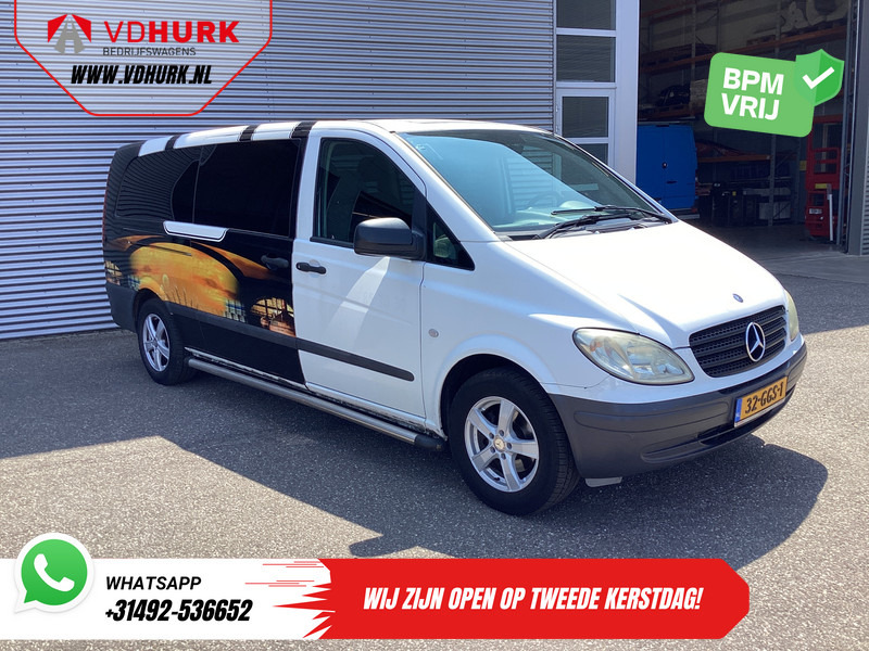 Mercedes-Benz Vito 109 CDI L3 EXPORT ONLY (€6.655,- Incl. BTW/BPM Vrij!) 9 Persoons/ Kombi/ Combi/ 9P/ Sidebars/ Camera/ Trekhaak/ Airco - מיניבוס, כלי רכב מסחרי לנוסעים: תמונה 1 Mercedes-Benz Vito 109 CDI L3 EXPORT ONLY (€6.655,- Incl. BTW/BPM Vrij!) 9 Persoons/ Kombi/ Combi/ 9P/ Sidebars/ Camera/ Trekhaak/ Airco - מיניבוס, כלי רכב מסחרי לנוסעים: תמונה 1