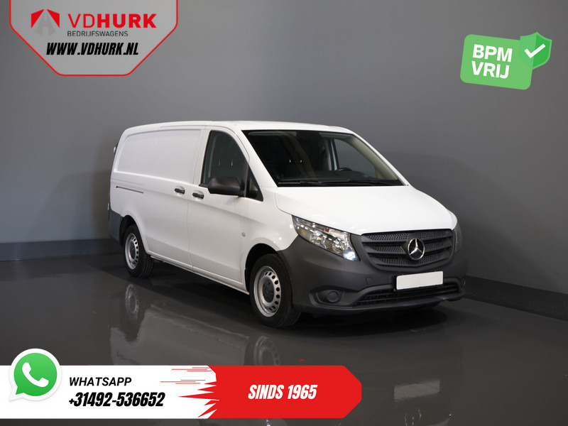 Mercedes-Benz Vito 110 CDI L2 BPM VRIJ! Carplay/ 3 Pers./ Cruise/ Camera/ Trekhaak/ Airco - כלי רכב מסחרי עם לוח: תמונה 1 Mercedes-Benz Vito 110 CDI L2 BPM VRIJ! Carplay/ 3 Pers./ Cruise/ Camera/ Trekhaak/ Airco - כלי רכב מסחרי עם לוח: תמונה 1