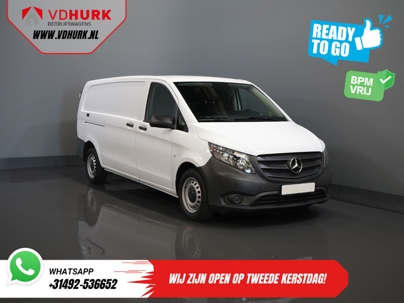 Mercedes-Benz Vito 116 CDI Aut. L3 XL BPM VRIJ! Carplay/ Stoelverw./ 270Gr. Deuren/ Cruise/ Airco/ Navi/ Camera/ PDC - כלי רכב מסחרי קטן: תמונה 1 Mercedes-Benz Vito 116 CDI Aut. L3 XL BPM VRIJ! Carplay/ Stoelverw./ 270Gr. Deuren/ Cruise/ Airco/ Navi/ Camera/ PDC - כלי רכב מסחרי קטן: תמונה 1