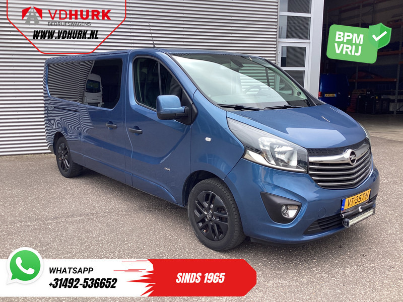 Opel Vivaro 1.6 CDTI 140 pk L2 DC Dubbel Cabine EXPORT ONLY 2x Schuifdeur/ Leder/ Climate/ Carplay/ Camera/ Cruise/ PDC/ Trekhaak/ LMV - כלי רכב מסחרי קטן, כלי רכב מסחרי קומבי: תמונה 1 Opel Vivaro 1.6 CDTI 140 pk L2 DC Dubbel Cabine EXPORT ONLY 2x Schuifdeur/ Leder/ Climate/ Carplay/ Camera/ Cruise/ PDC/ Trekhaak/ LMV - כלי רכב מסחרי קטן, כלי רכב מסחרי קומבי: תמונה 1