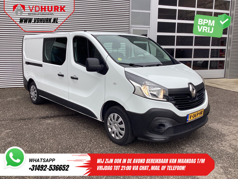Renault Trafic 1.6 dCi 125 pk L2 DC Dubbel Cabine BPM VRIJ NL Auto/ Camera/ Cruise/ Navi/ Airco/ Trekhaak - כלי רכב מסחרי קטן, כלי רכב מסחרי קומבי: תמונה 1 Renault Trafic 1.6 dCi 125 pk L2 DC Dubbel Cabine BPM VRIJ NL Auto/ Camera/ Cruise/ Navi/ Airco/ Trekhaak - כלי רכב מסחרי קטן, כלי רכב מסחרי קומבי: תמונה 1