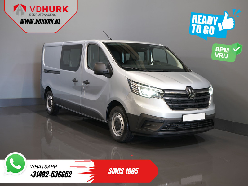 Renault Trafic 2.0 dCi 130 pk L2 BPM VRIJ! DC Dubbel Cabine LED/ 2xSchuifdeur/ Navi/ Carplay/ Camera/ PDC/ Cruise - כלי רכב מסחרי קטן, כלי רכב מסחרי קומבי: תמונה 1 Renault Trafic 2.0 dCi 130 pk L2 BPM VRIJ! DC Dubbel Cabine LED/ 2xSchuifdeur/ Navi/ Carplay/ Camera/ PDC/ Cruise - כלי רכב מסחרי קטן, כלי רכב מסחרי קומבי: תמונה 1