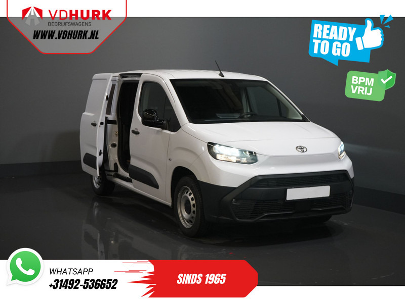 כלי רכב מסחרי קטן Toyota PROACE CITY 1.5 130 pk Aut. L2 BPM VRIJ! LED/ Virtual Cockpit/ 3 pers./ Carplay/ Camera/ Climate/ PDC/ Cruise: תמונה 9