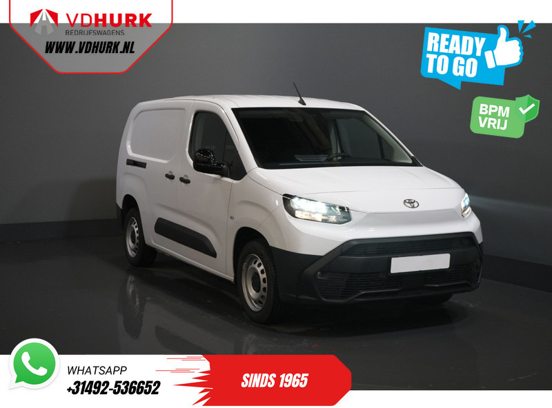 Toyota PROACE CITY 1.5 130 pk Aut. L2 BPM VRIJ! LED/ Virtual Cockpit/ 3 pers./ Carplay/ Camera/ Climate/ PDC/ Cruise - כלי רכב מסחרי קטן: תמונה 1 Toyota PROACE CITY 1.5 130 pk Aut. L2 BPM VRIJ! LED/ Virtual Cockpit/ 3 pers./ Carplay/ Camera/ Climate/ PDC/ Cruise - כלי רכב מסחרי קטן: תמונה 1
