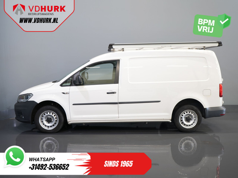 כלי רכב מסחרי קטן Volkswagen Caddy 2.0 TDI 100 pk DSG Aut. L2 Maxi BPM VRIJ! Imperiaal/ Sidebars/ Verw.voorruit/ Carplay/ Cruise/ Airco: תמונה 10