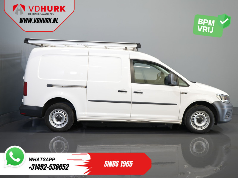 כלי רכב מסחרי קטן Volkswagen Caddy 2.0 TDI 100 pk DSG Aut. L2 Maxi BPM VRIJ! Imperiaal/ Sidebars/ Verw.voorruit/ Carplay/ Cruise/ Airco: תמונה 11