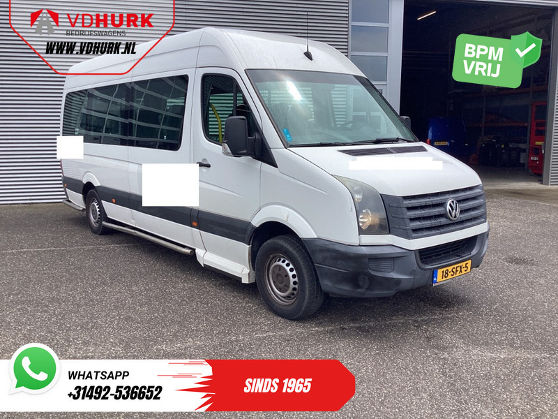 Volkswagen Crafter 35 2.0 TDI L3H2 EXPORT ONLY! €9.559 incl BTW/BPM Rolstoellift/ 9 Pers/ 9P/ Sidebars/ Rearbar/ Airco - מיניבוס, כלי רכב מסחרי לנוסעים: תמונה 1 Volkswagen Crafter 35 2.0 TDI L3H2 EXPORT ONLY! €9.559 incl BTW/BPM Rolstoellift/ 9 Pers/ 9P/ Sidebars/ Rearbar/ Airco - מיניבוס, כלי רכב מסחרי לנוסעים: תמונה 1
