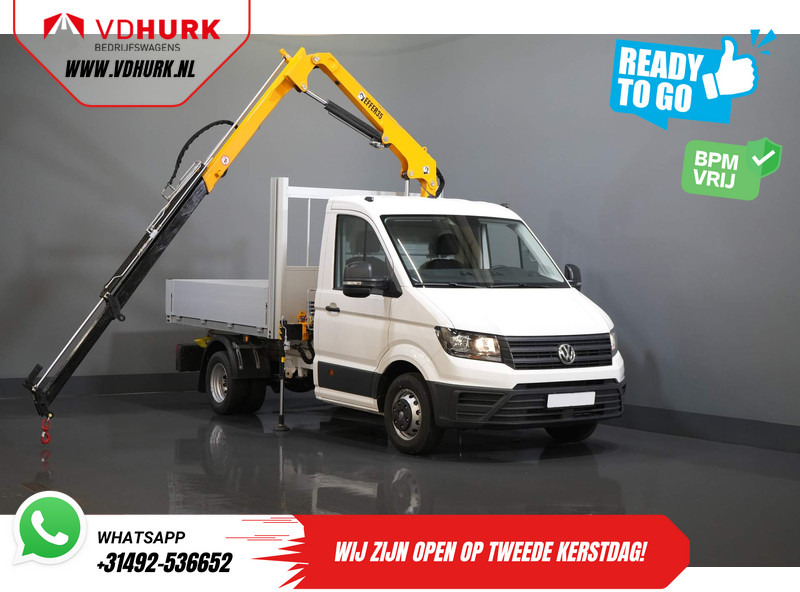 Volkswagen Crafter 50 165 pk Effer 352S Kraan/ Crane/ Kran/ Autokran/ PTO/ Open laadbak/ Dubbel Lucht - כלי רכב מסחרי במיטה שטוחה: תמונה 1 Volkswagen Crafter 50 165 pk Effer 352S Kraan/ Crane/ Kran/ Autokran/ PTO/ Open laadbak/ Dubbel Lucht - כלי רכב מסחרי במיטה שטוחה: תמונה 1