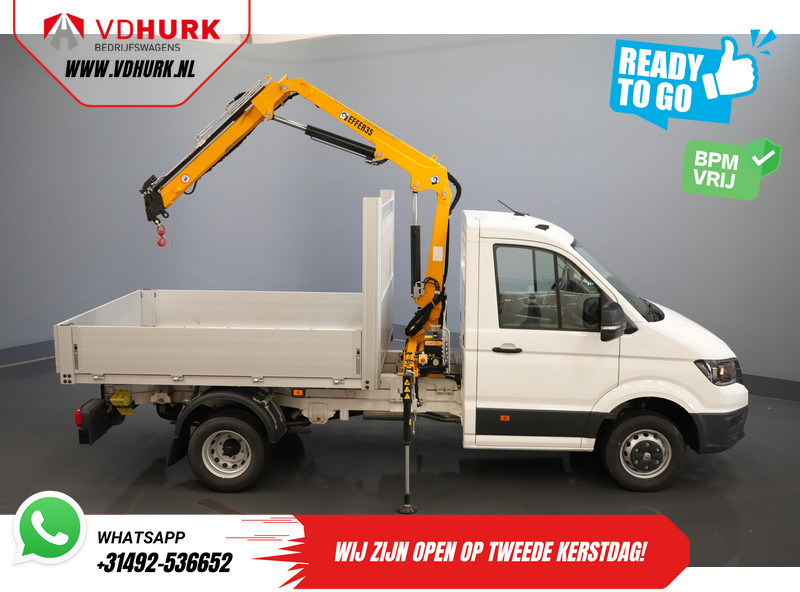 Volkswagen Crafter 50 165 pk Effer 352S Kraan/ Crane/ Kran/ Autokran/ PTO/ Open laadbak/ Dubbel Lucht - כלי רכב מסחרי במיטה שטוחה: תמונה 4 Volkswagen Crafter 50 165 pk Effer 352S Kraan/ Crane/ Kran/ Autokran/ PTO/ Open laadbak/ Dubbel Lucht - כלי רכב מסחרי במיטה שטוחה: תמונה 4