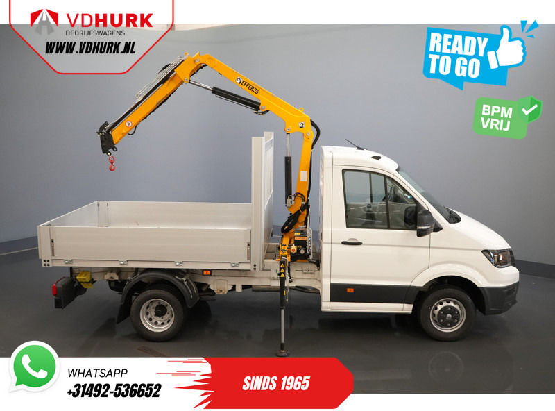 Volkswagen Crafter 50 165 pk Effer 352S Kraan/ Crane/ Kran/ Autokran/ PTO/ Open laadbak/ Dubbel Lucht - טנדר: תמונה 4 Volkswagen Crafter 50 165 pk Effer 352S Kraan/ Crane/ Kran/ Autokran/ PTO/ Open laadbak/ Dubbel Lucht - טנדר: תמונה 4