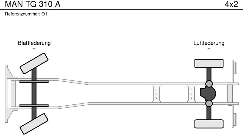 משאית הרמת וו MAN TG 310 A: תמונה 9