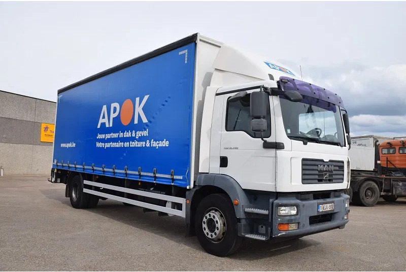 MAN TGM 18.280 - משאית וילונות צד: תמונה 1 MAN TGM 18.280 - משאית וילונות צד: תמונה 1
