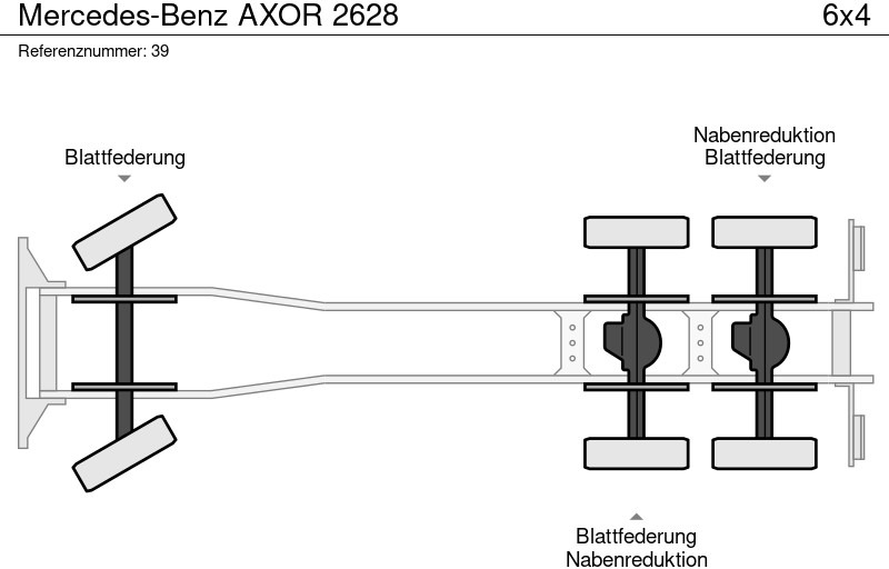 מזהיר Mercedes-Benz AXOR 2628: תמונה 14