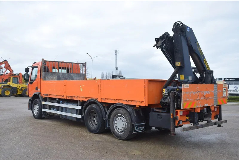 Renault Premium 410 - משאית צד נופל/ שטוחה, משאית מנוף: תמונה 3 Renault Premium 410 - משאית צד נופל/ שטוחה, משאית מנוף: תמונה 3
