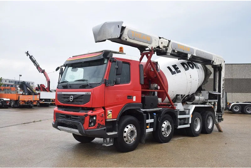 Volvo FMX 410 - משאית מערבלת בטון: תמונה 2 Volvo FMX 410 - משאית מערבלת בטון: תמונה 2