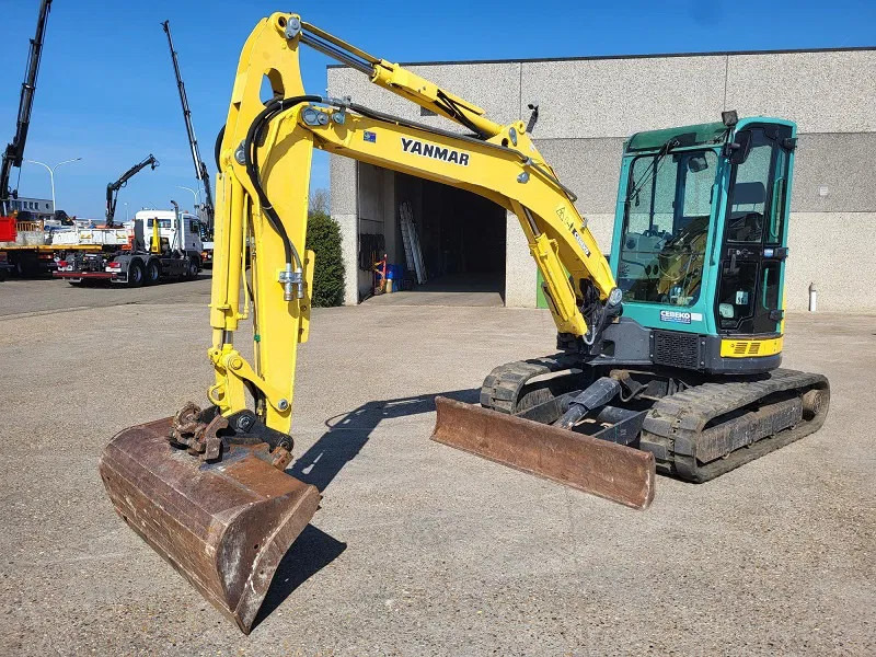 Yanmar VIO57 U - מיני מחפר: תמונה 3 Yanmar VIO57 U - מיני מחפר: תמונה 3