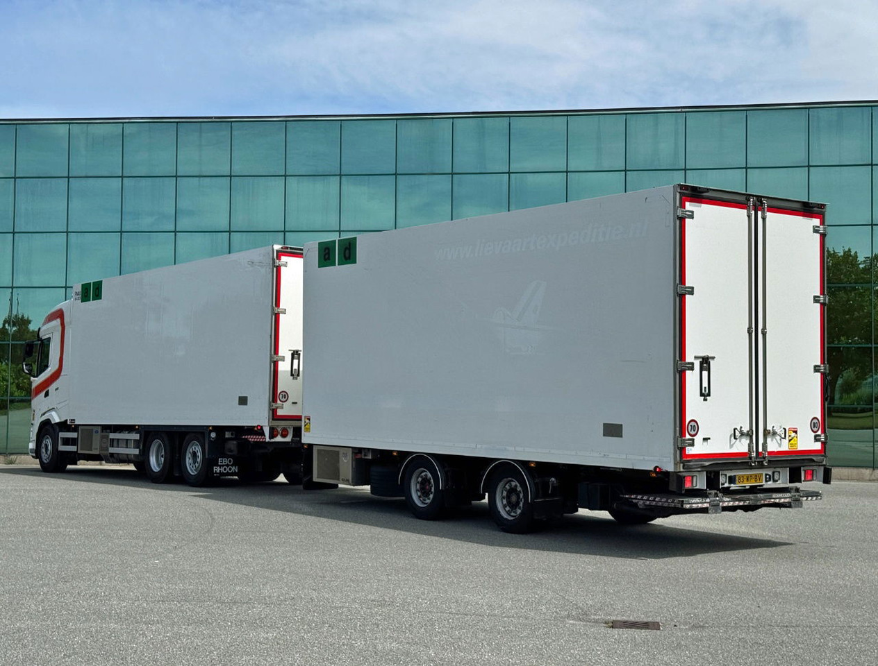 DAF XG 480 FAR Frigo Combi 50 CC 2x Lift Carrier TRS Iceland TOP Condition NL Combi - משאית קירור: תמונה 3 DAF XG 480 FAR Frigo Combi 50 CC 2x Lift Carrier TRS Iceland TOP Condition NL Combi - משאית קירור: תמונה 3