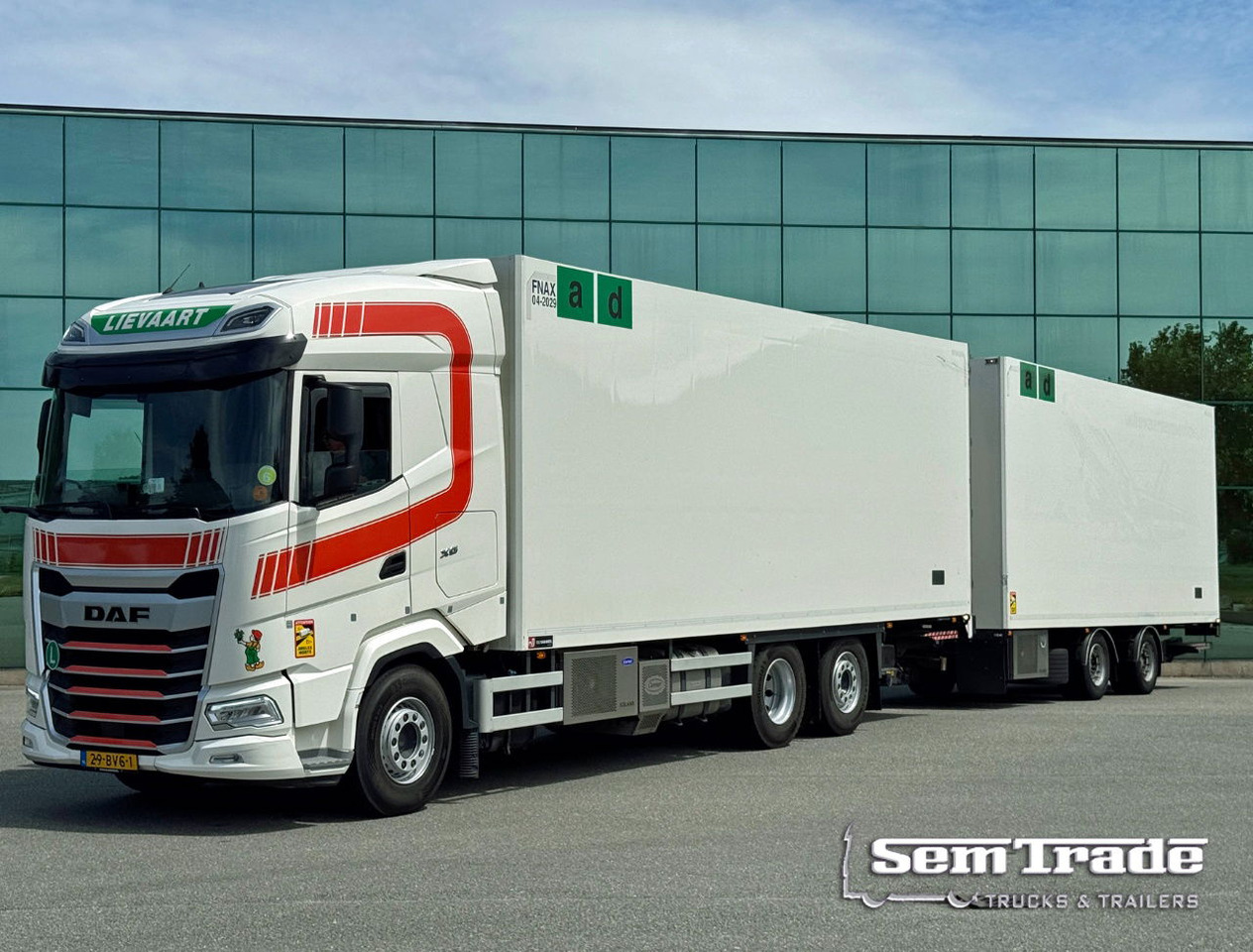 DAF XG 480 FAR Frigo Combi 50 CC 2x Lift Carrier TRS Iceland TOP Condition NL Combi - משאית קירור: תמונה 1 DAF XG 480 FAR Frigo Combi 50 CC 2x Lift Carrier TRS Iceland TOP Condition NL Combi - משאית קירור: תמונה 1