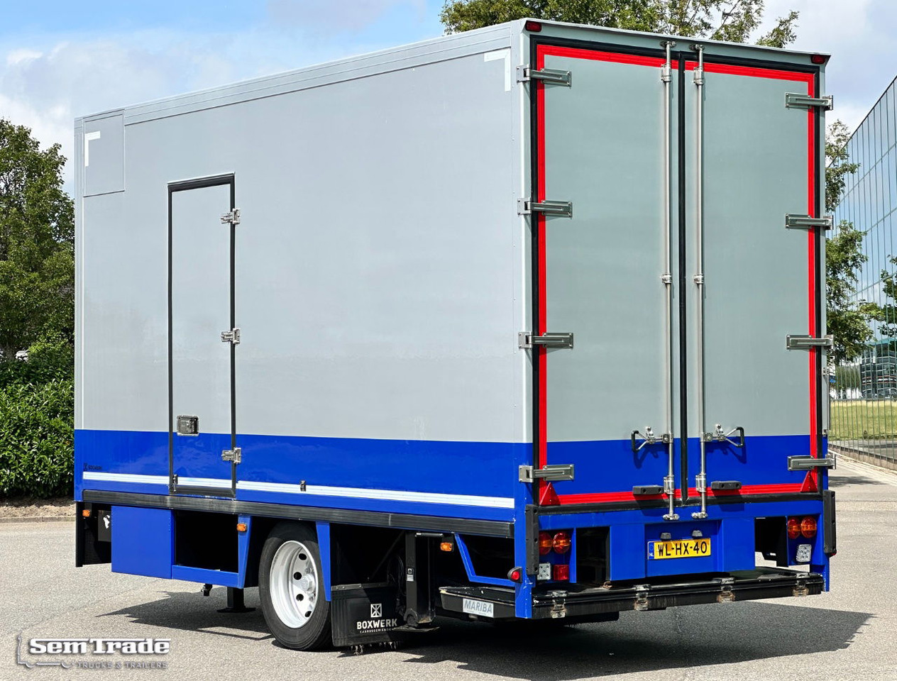 Floor Flma-10 Carrier Cooling 2X Side Door Tail Lift Disc Brakes Holland-Trailer - קרון נגרר עם קירור: תמונה 3 Floor Flma-10 Carrier Cooling 2X Side Door Tail Lift Disc Brakes Holland-Trailer - קרון נגרר עם קירור: תמונה 3