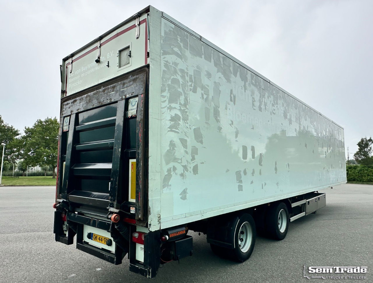 Lamboo T03 Isolated BOX + Heater Steering Axle Lift Axle Tail Lift NL-Trailer - סמיטריילר בתיבה סגורה: תמונה 4 Lamboo T03 Isolated BOX + Heater Steering Axle Lift Axle Tail Lift NL-Trailer - סמיטריילר בתיבה סגורה: תמונה 4