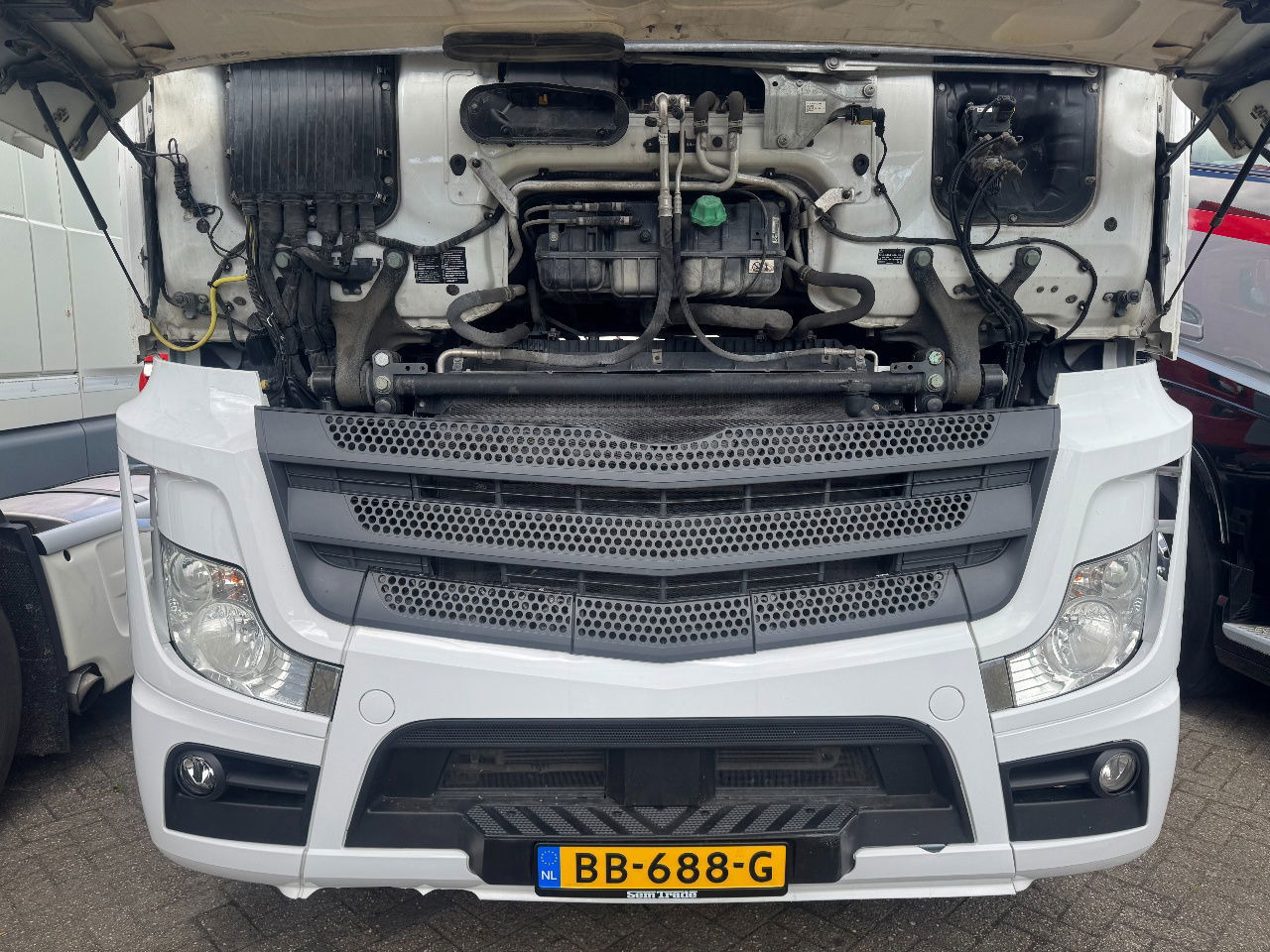 יחידת טרקטור Mercedes-Benz Actros 1945 382.000 KM NEW TUV APK PTO + Hydraulics TOP Condition NL Truck: תמונה 13