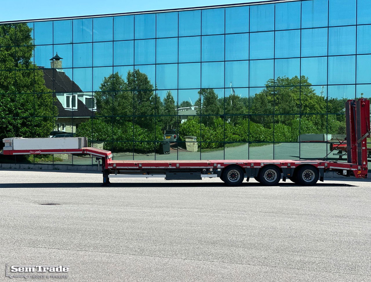 Nooteboom OSD-48-003 Semi 3 Axles Hydraulic Ramps Hinge TOP Condition - סמיטריילר עם מטען נמוך: תמונה 2 Nooteboom OSD-48-003 Semi 3 Axles Hydraulic Ramps Hinge TOP Condition - סמיטריילר עם מטען נמוך: תמונה 2