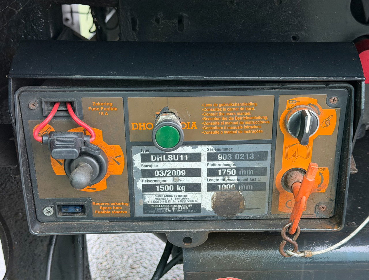 סמיטריילר בתיבה סגורה Pacton TBD 122 Tail Lift Steering Axle 1075x250x230 Inside NL City Trailer: תמונה 13 סמיטריילר בתיבה סגורה Pacton TBD 122 Tail Lift Steering Axle 1075x250x230 Inside NL City Trailer: תמונה 13