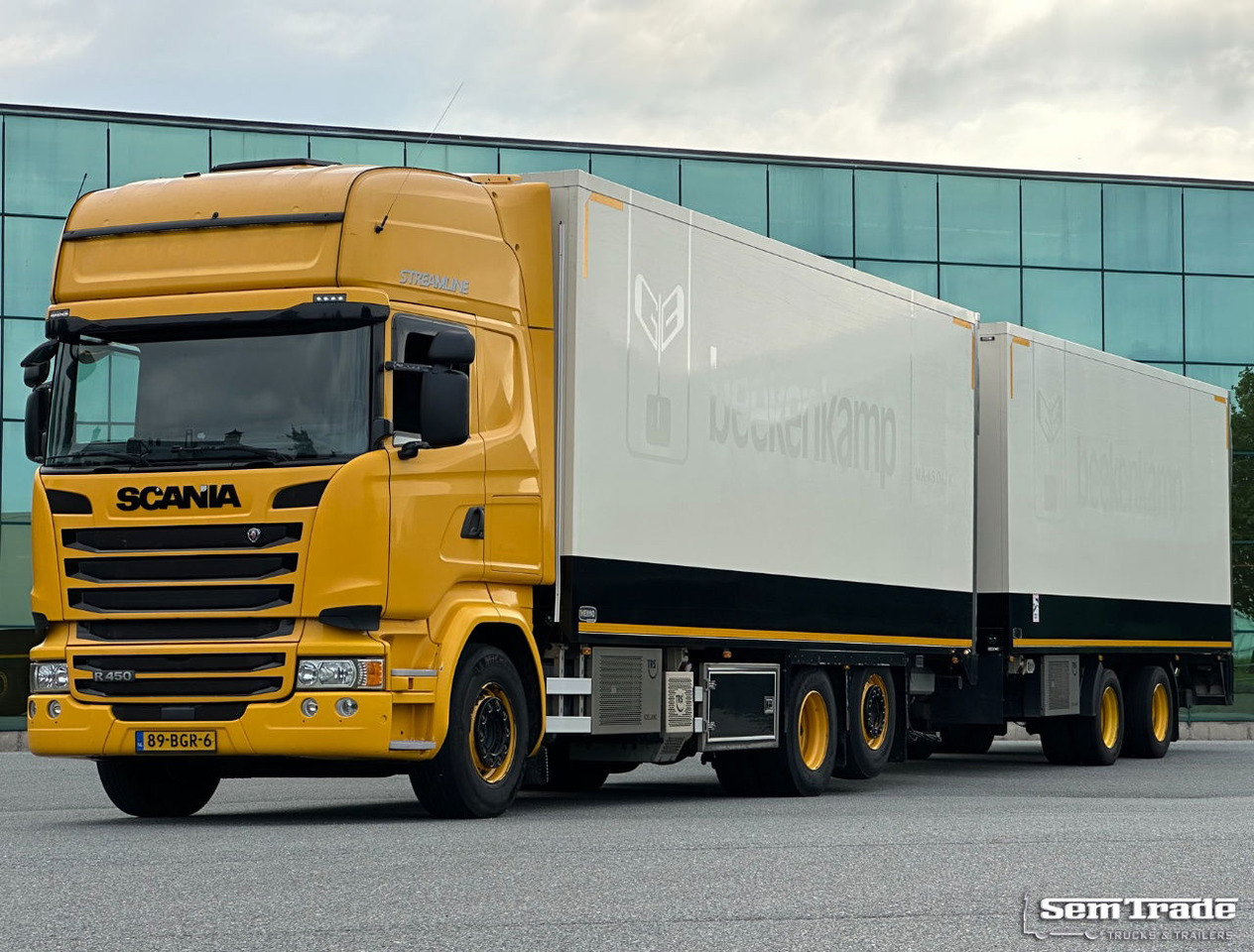Scania R450 Retarder TRS Cooling Heiwo Isolated Boxes Tail Lift NL-Combi - משאית קירור: תמונה 1 Scania R450 Retarder TRS Cooling Heiwo Isolated Boxes Tail Lift NL-Combi - משאית קירור: תמונה 1