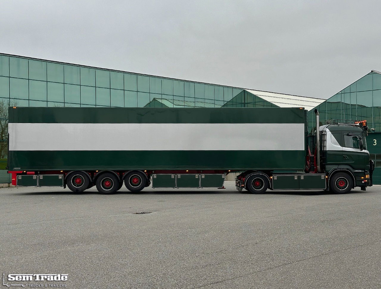 Scania R500 V8 Analogue Tacho 779.000 KM Show Truck Special Interior + Special VAN Beurden Frigo Trailer - יחידת טרקטור: תמונה 5 Scania R500 V8 Analogue Tacho 779.000 KM Show Truck Special Interior + Special VAN Beurden Frigo Trailer - יחידת טרקטור: תמונה 5