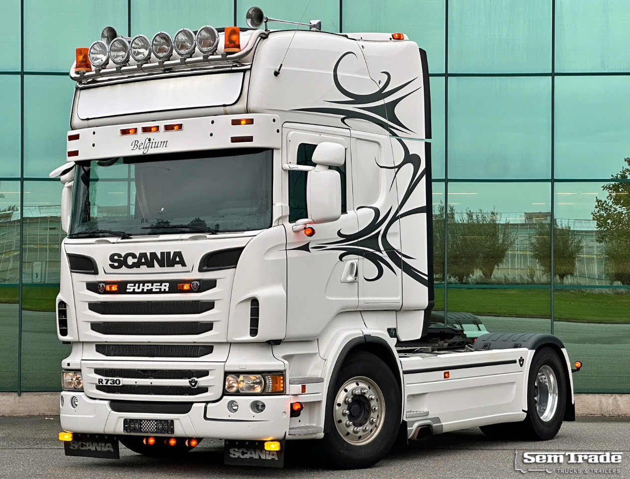 Scania R730 V8 Topline King OF THE Road Retarder 2X Tanks TOP Condition Belgium-Truck - יחידת טרקטור: תמונה 1 Scania R730 V8 Topline King OF THE Road Retarder 2X Tanks TOP Condition Belgium-Truck - יחידת טרקטור: תמונה 1