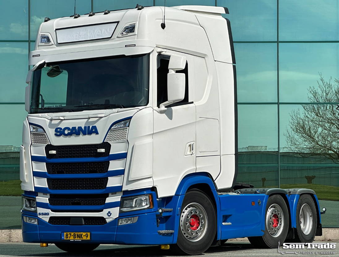 Scania S520 V8 NGS 6X2 Twinsteer Full AIR Retarder 2X Tanks NEW Clutch Super Con - יחידת טרקטור: תמונה 1 Scania S520 V8 NGS 6X2 Twinsteer Full AIR Retarder 2X Tanks NEW Clutch Super Con - יחידת טרקטור: תמונה 1