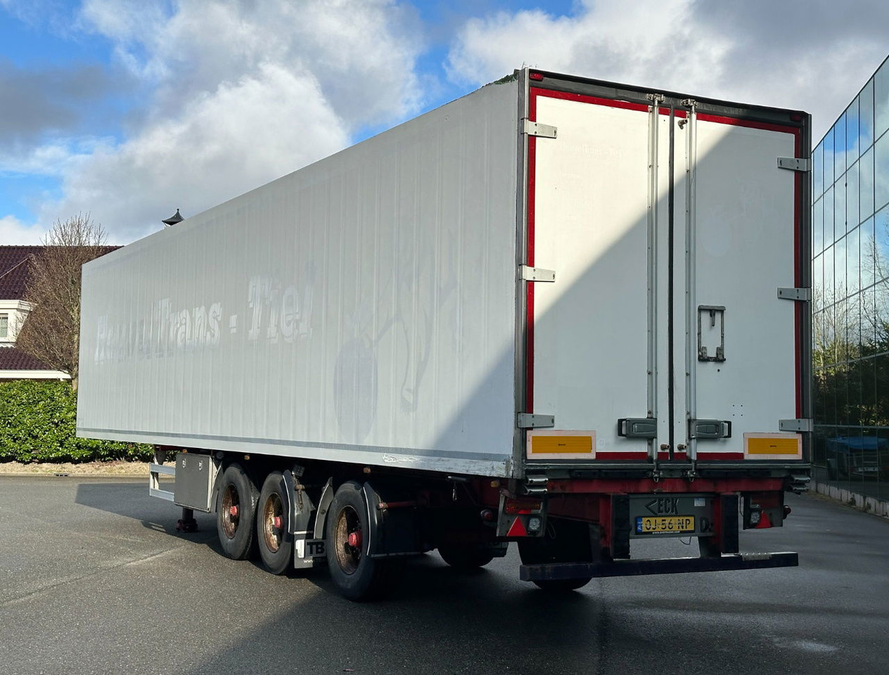 Van Eck 3 AS Koel Vries Carrier Vector 1800 Zeer Mooi Chassis Stuuras Tridec - סמיטריילר עם קירור: תמונה 3 Van Eck 3 AS Koel Vries Carrier Vector 1800 Zeer Mooi Chassis Stuuras Tridec - סמיטריילר עם קירור: תמונה 3