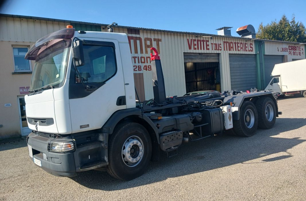 Ampliroll Renault 420 DXI 6X2 - משאית הרמת וו: תמונה 1 Ampliroll Renault 420 DXI 6X2 - משאית הרמת וו: תמונה 1