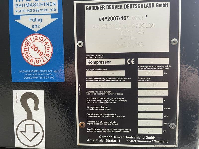 Compair C 35 - 10 - מדחס אוויר: תמונה 4 Compair C 35 - 10 - מדחס אוויר: תמונה 4