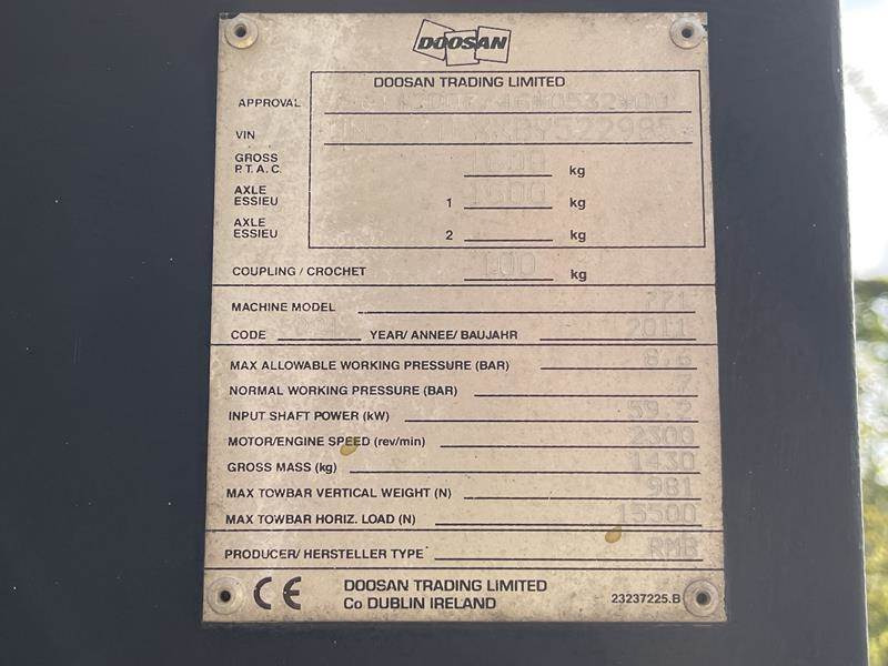 Ingersoll Rand 7 / 71 - N - מדחס אוויר: תמונה 5 Ingersoll Rand 7 / 71 - N - מדחס אוויר: תמונה 5