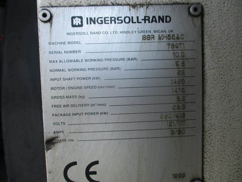 מדחס אוויר Ingersoll Rand MH 55 VFD: תמונה 13 מדחס אוויר Ingersoll Rand MH 55 VFD: תמונה 13