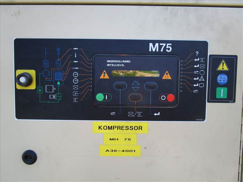 Ingersoll Rand MH 75 - מדחס אוויר: תמונה 2 Ingersoll Rand MH 75 - מדחס אוויר: תמונה 2